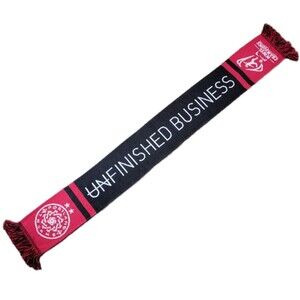 Portland Thorns FC Soccer Scarf NWSL 2017 Champions UN FINISHED BUSINESS